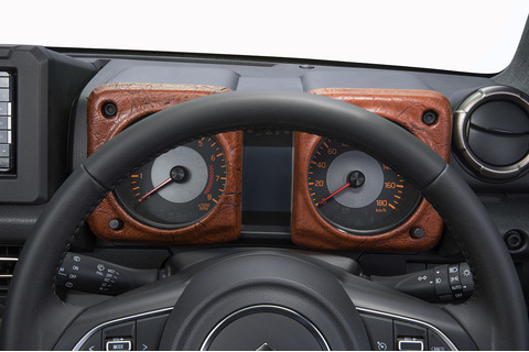 メーターパネル アンティーク　ブラウン