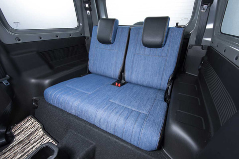 シートカバー  M.I.C DENIM　ジムニー装着