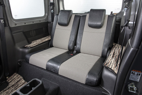 シートカバー 千鳥チェック後部座席　