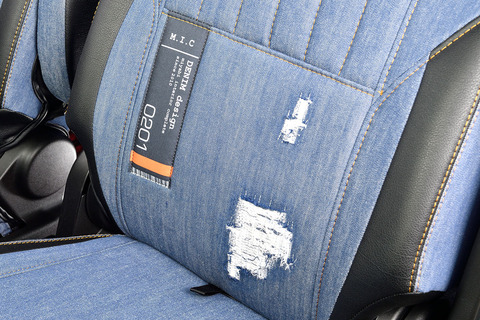 シートカバー  M.I.C DENIM　シート詳細