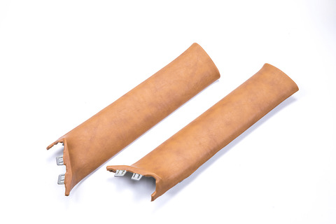 Aピラーパネル　張り替え済み交換タイプ　左右セット　 クラシック　キャメル