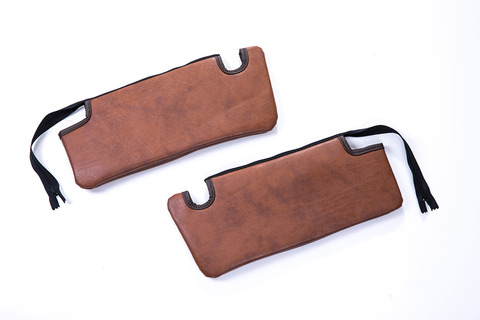 【ジムニーJB64/JB74専用】サンバイザーカバー クラシック　ブラウン