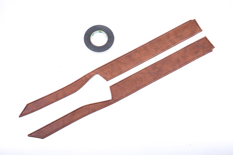 【ジムニーJB64/JB74専用】アクセントライン　フロントドア左右セット　 クラシック　ブラウン