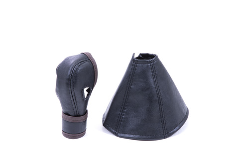 【ジムニーJB64/JB74専用】ブーツカバーセット（AT車専用）　 クラシック　ブラック