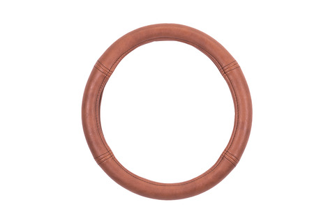 ハンドルカバー　クラシック　ブラウン