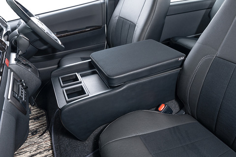 200系ハイエースS-GL用センターコンソール　プライム　装着イメージ