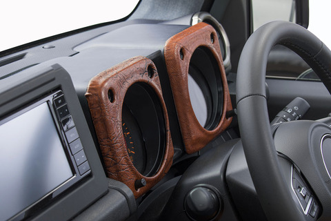 メーターパネル アンティーク　ブラウン