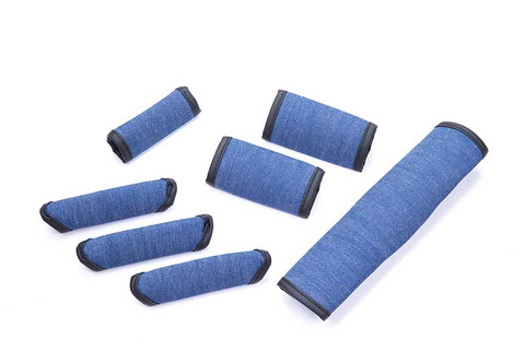 グリップカバー7点セット　アンティーク　デニムデザイン