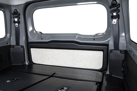 リアゲートトリムアクセント アンティーク　ホワイトスモーク