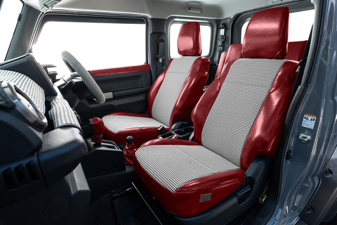 シートカバー  アンティーク千鳥　ボルドー