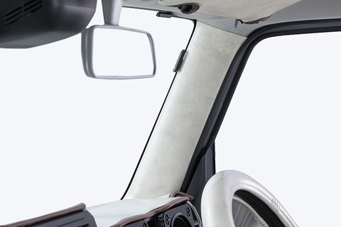 ピラーパネル　アンティーク　ホワイトスモーク