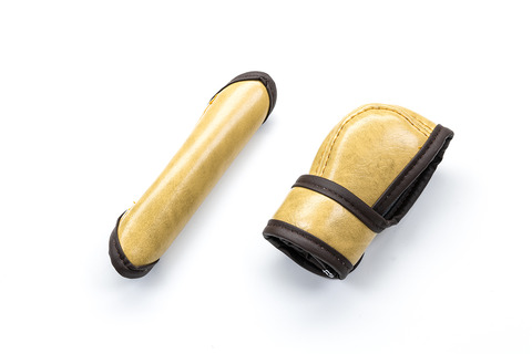 N-VAN シフトノブカバー　 アンティーククリームイエロー