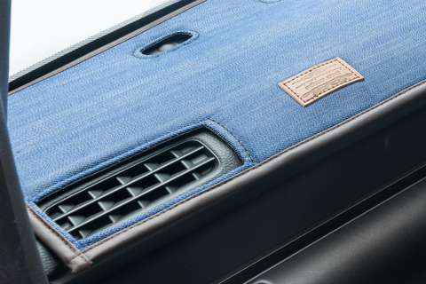 N-VAN ダッシュボードマット　 アンティーク　デニムデザイン