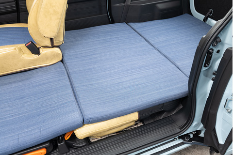 N-VAN フラットマット  アンティークデニム