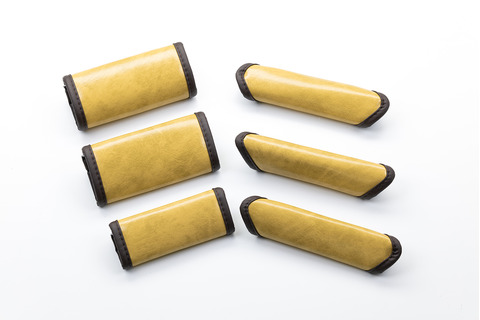 S403/S413 タウンエース/ライトエース グリップカバー アンティーク 6点セットクリームイエロー