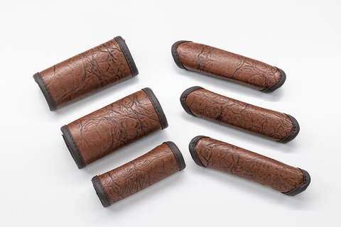 S403/S413 タウンエース/ライトエース グリップカバー アンティーク 6点セット　ブラウン