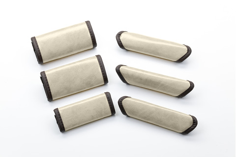 S403/S413 タウンエース/ライトエース グリップカバー アンティーク 6点セット　スモークホワイト