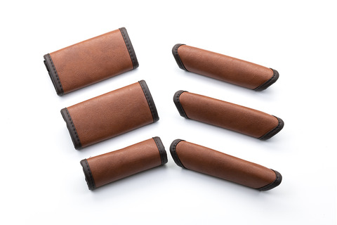 S403/S413 タウンエース/ライトエース グリップカバー クラシック 6点セット　ブラウン