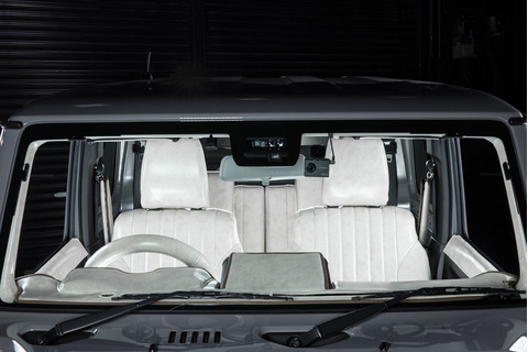 ジムニーシエラJB74　シートカバー  アンティークデザインS装着イメージ