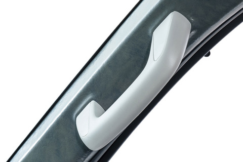 125ハイラックス ピラーパネルクラシック 2個セットグレー　運転席側詳細