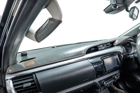 125ハイラックス ダッシュボードマット アンティーク グレー