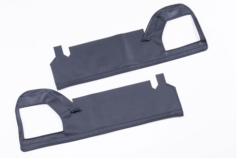【ジムニーJB64/JB74専用】キックカバー  オリジナルレザーブラック単品