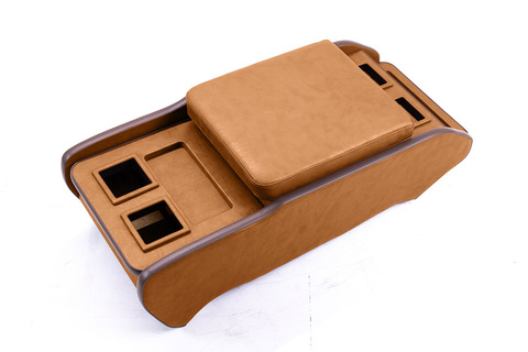 200系ハイエースS-GL用センターコンソール　クラシック　キャメル