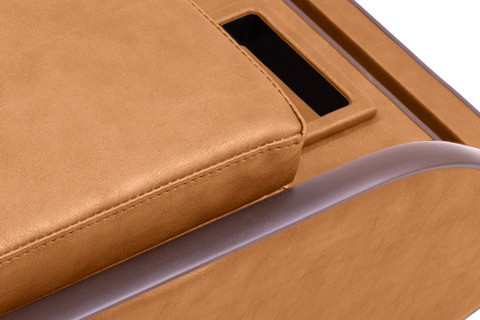 200系ハイエースS-GL用センターコンソール　クラシック　キャメル