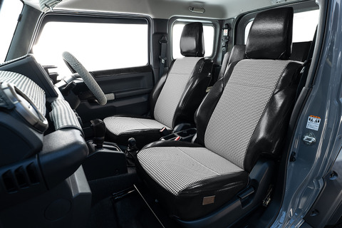 シートカバー  アンティーク千鳥　ブラック