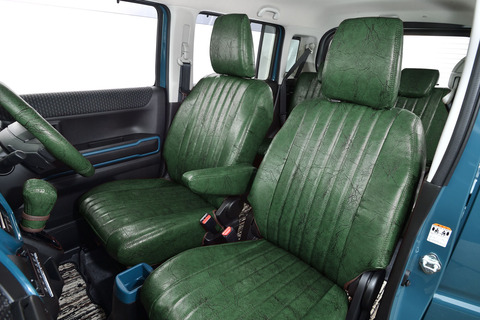 N-VAN シートカバー  アンティークモスグリーン