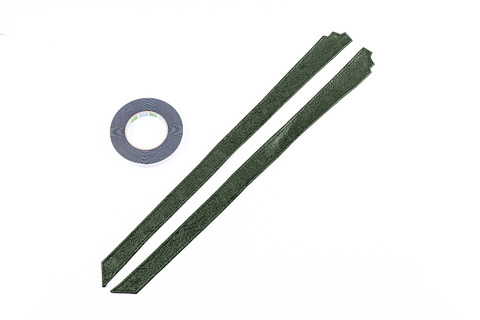 S700 アトレー/ハイゼットカーゴ  アクセントライン アンティーク 2点セットモスグリーン