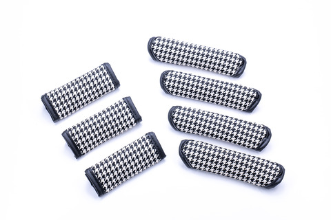 S700 アトレー/ハイゼットカーゴ  グリップカバー 千鳥 7点セット