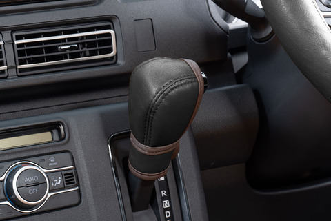 S700 アトレー/ハイゼットカーゴ シフトノブカバー クラシックブラック