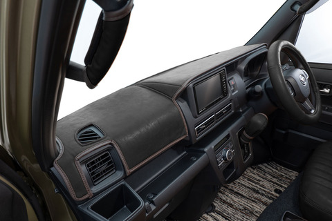 S700 アトレー/ハイゼットカーゴ  ダッシュボードマット クラシックブラック