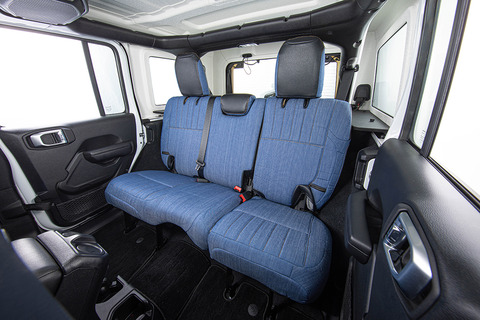 JKラングラー シートカバー  M.I.C DENIM