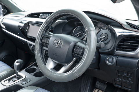 ハンドルカバー　 アンティーク グレー125ハイラックス装着