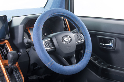 新型ジムニーAT用　デニムカバー 車用アクセサリー 新型ジムニーAT用 デニムカバー 車用アクセサリー - メルカリ