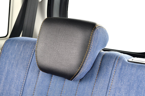 シートカバー  M.I.C DENIM　ハスラー装着　後部座席ヘッドレスト