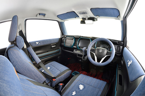 シートカバー  M.I.C DENIM　トータルコーディネート