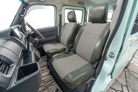 シートカバー  アンティーク千鳥　グレー