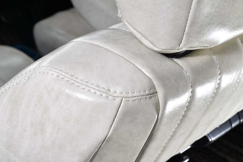 S700ハイゼットカーゴ　 シートカバー  アンティークデザインS　ホワイトスモーク　シート詳細