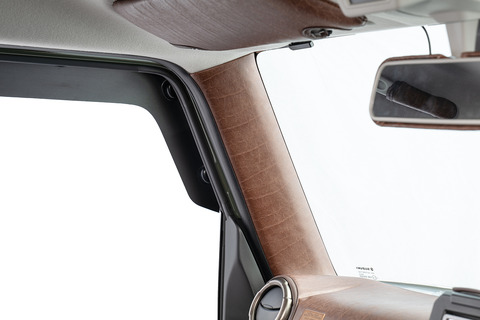 ピラーパネル　アンティーク　ヴィンテージブラウン　助手席側