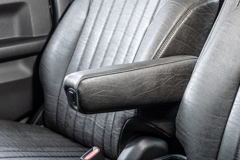 エクストラアームレストカバー　アンティーク　ヴィンテージブラック