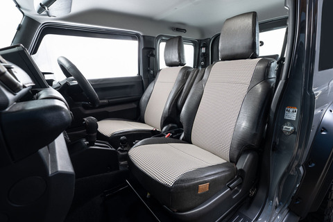 シートカバー  アンティーク千鳥　ヴィンテージブラック