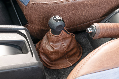 シフトブーツカバー　アンティーク　ヴィンテージブラウン