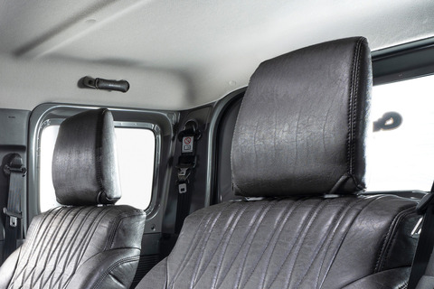 シートカバー  アンティークデザインD　ヴィンテージブラック　ジムニー装着