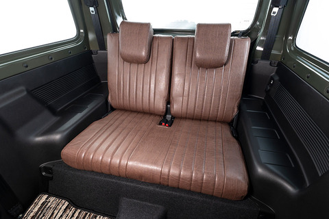 シートカバー  アンティーク　ヴィンテージブラウン　ジムニー装着