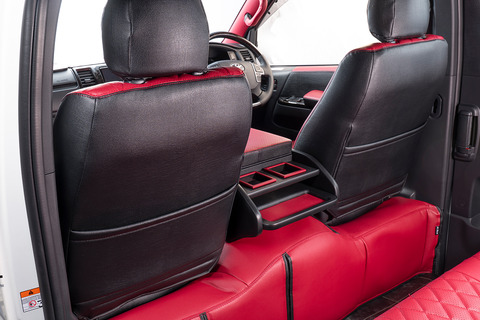 シートカバー車種限定　ハイエースtype200 バン2列車用 【1台分全席】