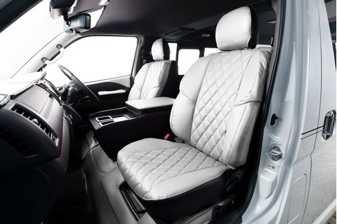 シートカバー車種限定　ハイエースtype200 バゲットタイプ バン2列車用 【1台分全席】