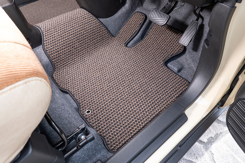 【ハスラーMR52/MR92専用】 フロアマット  NEWアンティーク 1台分運転席